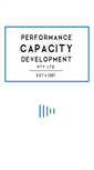Mobile Screenshot of capacityinc.co.za